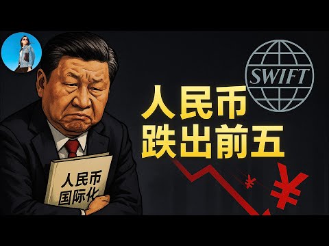 Swift份額突然腰斬，人民幣沒人用了？習近平的人民幣國際化又爛尾？一次性看懂中國的山寨系統CIPS！｜小翠時政財經 20250628#738
