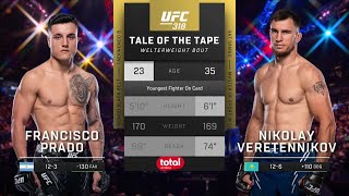 UFC 318 : Прадо VS Веретенников