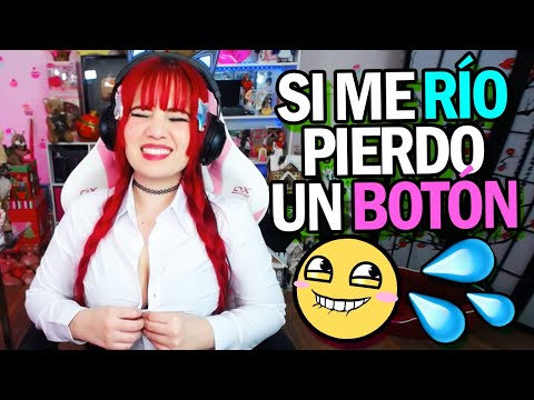 SI ME RÍO PIERDO UN BOTÓN 😂 @KatLiSpi