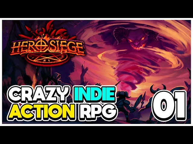 CRAZY INDIE ACTION RPG | Let's Try Hero Siege - PC Gameplay Ep.1