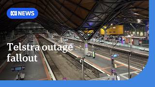 YouTube video thumbnail: Telstra Outage Fallout: Triple-Zero not Fully Restored, V/Line Services Still Offline