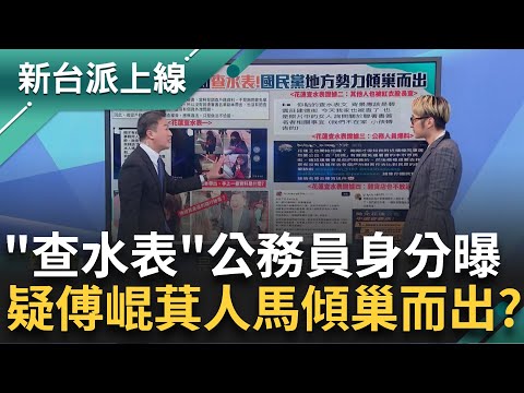 好巧！花蓮"查水表"公務員被網友比對 竟經常現身傅崐萁活動場合？ 疑似"戶政所股長兼秘書"親自出馬命令出自誰？ 傅崐萁能解釋？｜李正皓 主持｜【新台派上線 精彩】20250209｜三立新聞台