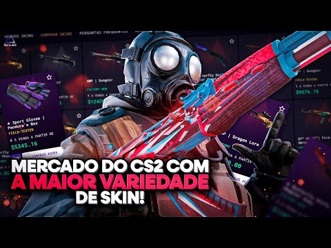 O MAIS RECENTE MERCADO DO CS2 COM MAIOR VARIEDADE DE SKINS - SKIN.LAND