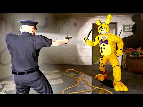 АНИМАТРОНИКИ ПУГАЮТ ОХРАННИКА FNAF VR COOP Garry's Mod