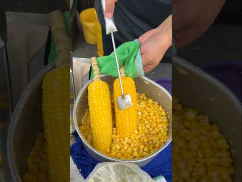 So awesome! The surest way to harvest corn kernels!