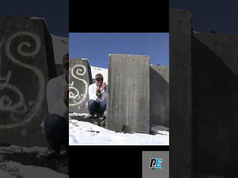 what does it sound like getting shot at by a 50 bmg?!  #cool #safety #experiment