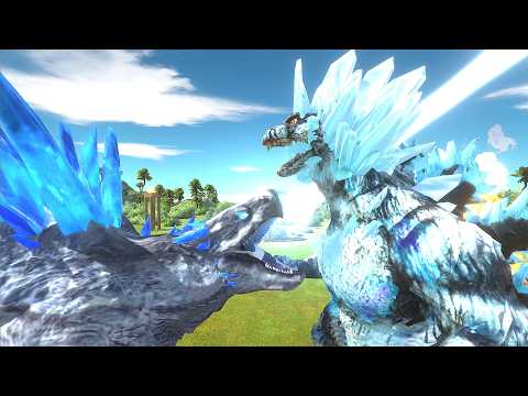 Subzero Titans: Snow Godzilla VS. Shimo! - Animal Revolt Battle Simulator