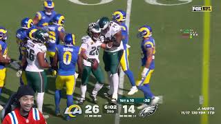 FlightReacts To Rams vs Philadelphia Eagles Game Highlights | 2025 NFL Season Week 3!