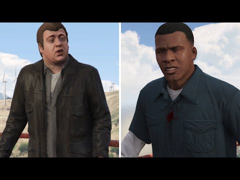 Franklin Kills Jimmy in the final mission of GTA 5