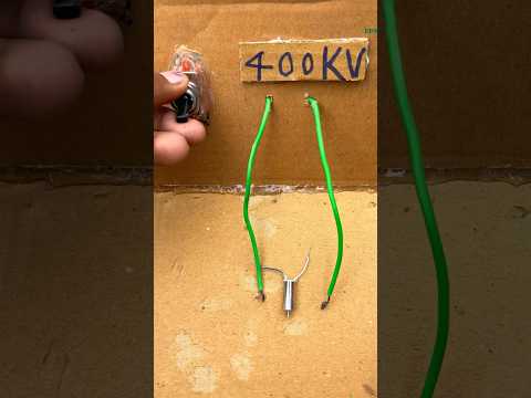Testing a Mini Drone Motor with 400kV