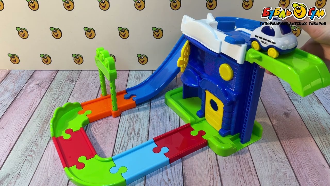 Набор игровой Lanson Toys Трек полицейский участок - видео Набор игровой Lanson Toys Трек полицейский участок - видео