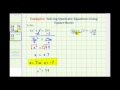 Solving Quadratic Equations and Roots
