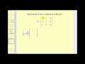 Determinants and Matrix Methods