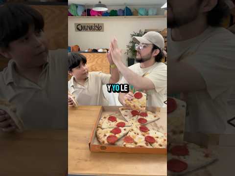 Un seguidor probó mi pizza de felting 😱🍕