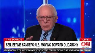 Bernie Sanders Kaitlan Collins interview, January 21, 2025 - "America headed towards oligarchy"