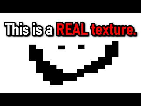 WHY is this a real Minecraft texture?! What even is it?!
