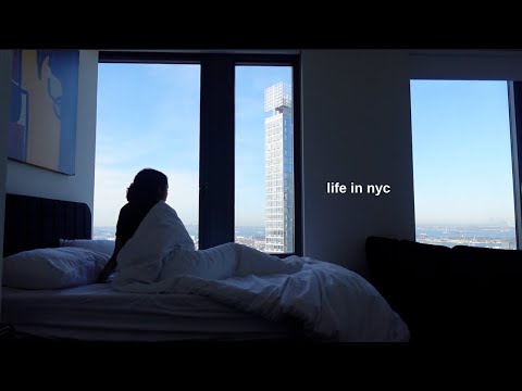 getting settled in my new apartment in nyc + building routine