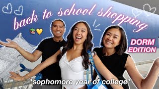 back to school shopping for college ★ *sophomore year*