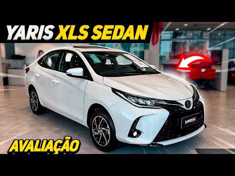 NOVO TOYOTA YARIS SEDÃ XLS 2025 - O YARIS TOPO DE LINHA