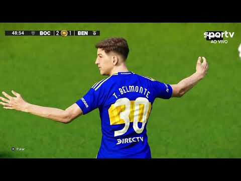 BOCA JUNIORS X BENFICA EN VIVO (CON IMAGEN) - PARTIDO DE HOY - MÍRALO AHORA EN VIVO EN PES 21