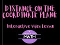 Distance on the Coordinate Plane Explained
