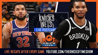Knicks Barely Beat Nets Lead By Towns