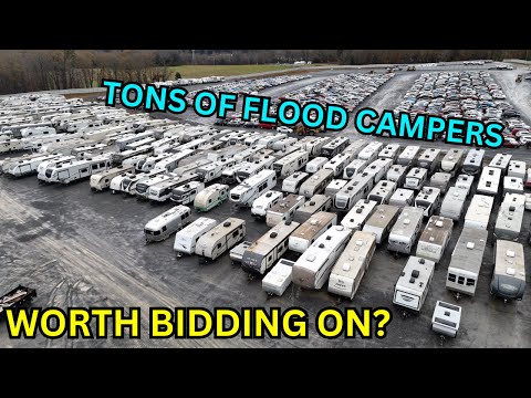 Flood Cars & Flood Campers Loss Cause or Deals to Be Made?