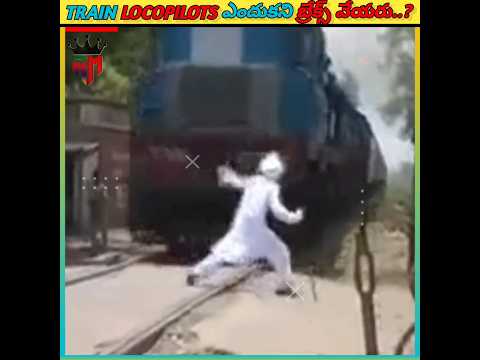Train Locopilots ఎందుకని బ్రేక్స్ వేయరు..? #shorts #viral #train #trending @AslamFacts