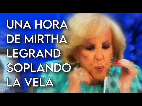 UNA HORA DE MIRTHA LEGRAND SOPLANDO LA VELA