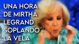 UNA HORA DE MIRTHA LEGRAND SOPLANDO LA VELA