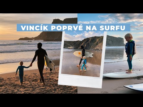 VLOG | S dětmi poprvé na surfu, spousta vaření a náš život v Portugalsku