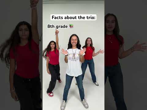 Get to KNOW the TRIO!! 😱🤩🎊 @ValeriaStephaniee @YoMariah #fyp #shorts #trend #collab #dance #viral