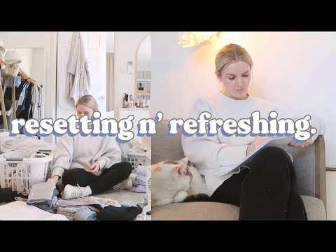 A Reset Vlog ✨ Life Admin Day, Brain Dumping, Refreshing