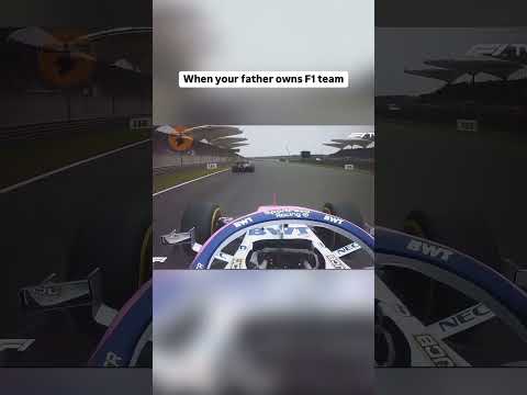 Lance Stroll is racing in his own league, 😔 #formula1race #formula1 #f1 #f12025 #shorts