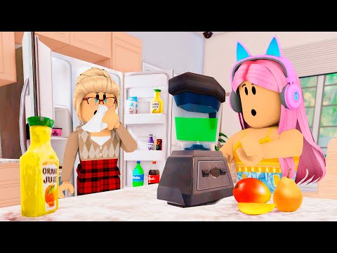 ROTINA FAZENDO COMIDA PRA VOVÓ DOENTE! Family Roleplay Dreamville 🏡 ROBLOX