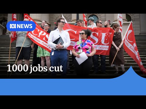 YouTube video thumbnail: Victorian Government Cuts More Than 1,000 Public Sector Jobs