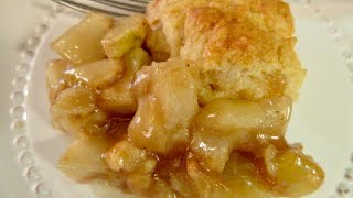 Old Fashioned DUTCH APPLE COBBLER Recipe