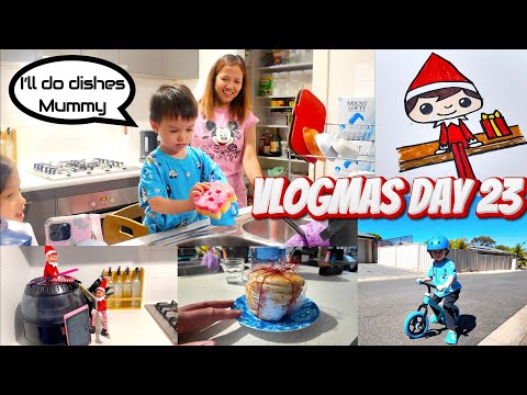 VLOGMAS DAY 23 + ACTIVITIES WITH THE KIDS + SUPER HELPFUL BOY