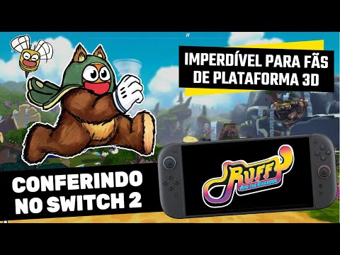 Uma aventura IMPERDÍVEL para os fãs de plataforma 3D RAIZ | Ruffy and the Riverside
