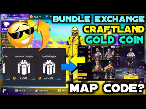 Gold Coin Se Craftland Me New Bundle Kaise Le | How To Get Gold Coin Exchange Craftland Map Code