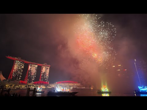 Superb Fireworks Rehearsal for Singapore National Day🔥