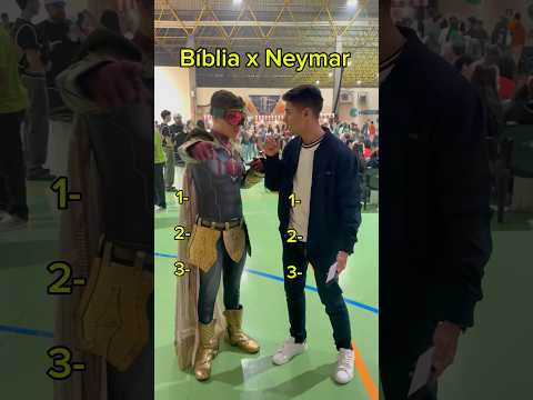 Você sabe mais sobre a Bíblia ou sobre o Neymar? #shorts