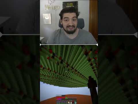 La granja mas grande de mi mundo Survival en Minecraft #shorts