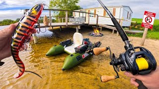 Je ne m'attendais pas à ça en pêchant cet étang perdu en forêt au milieu d'une vallée !!!