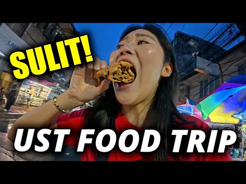 Trying Famous Street Food in UST!: Carinderia, Devil Chicken & More!