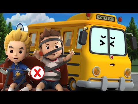 Sécurité de la Ceinture de Sécurité│Meilleur Sécurité Routière avec POLI🚔│Robocar POLI télé