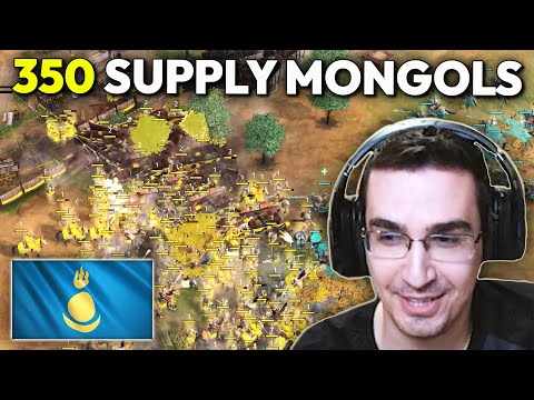 Beasty Gets Into a FFA With Mongols in AOE4