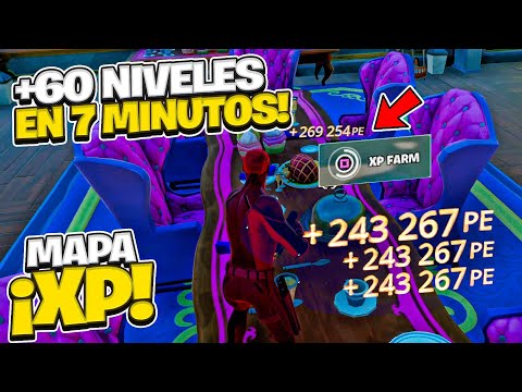 MAPA de XP nuevo *Como SUBIR RAPIDO de NIVEL* en Fortnite Temporada 4 Cap 5 "BUG de XP" XP GLITCH!