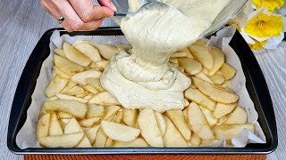 🍎😋I've never eaten such a delicious pie! Simple and delicious recipe.