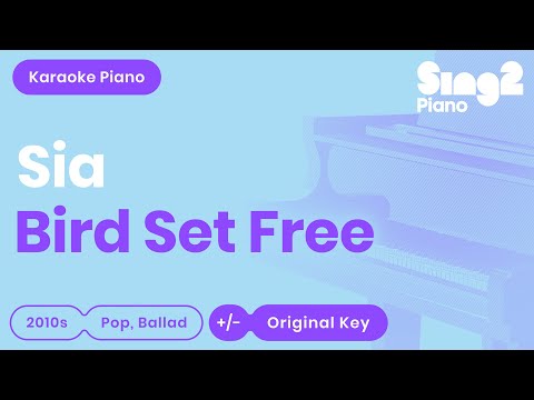 Sia – Bird Set Free (Piano Karaoke)